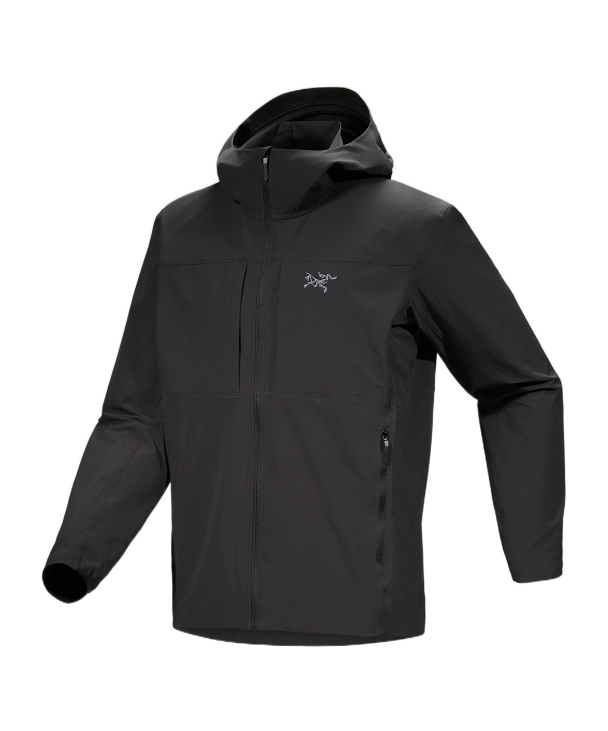 Arc'teryx Gamma Lightweight Hooded Jacket In Black