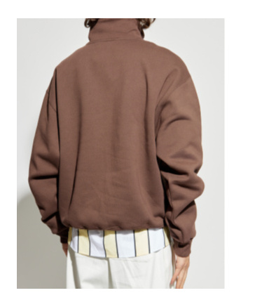 Jacquemus Le Camionneur Gros Grain In Brown