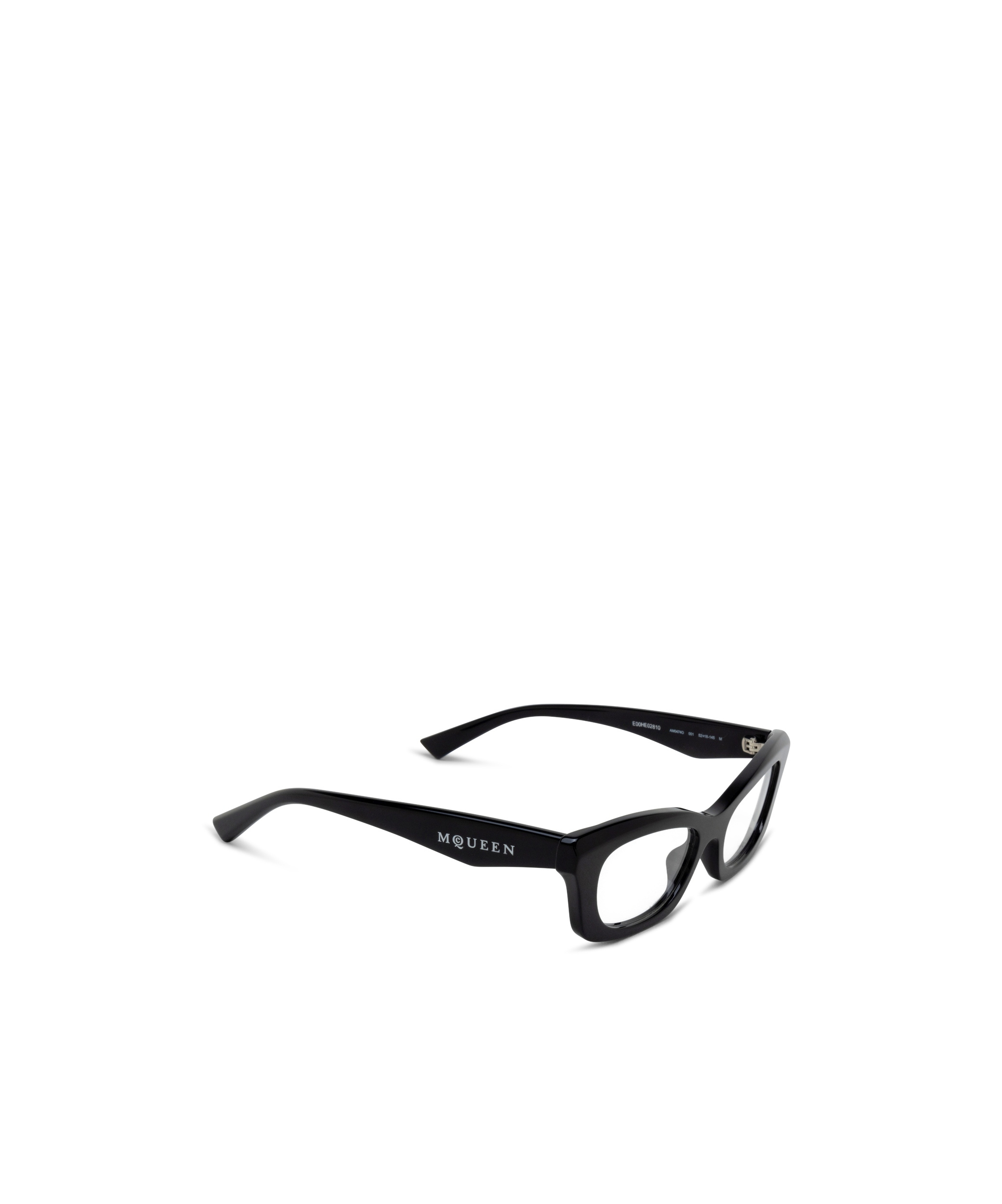Alexander Mcqueen Geometrically Framed Flat Mirror In Black
