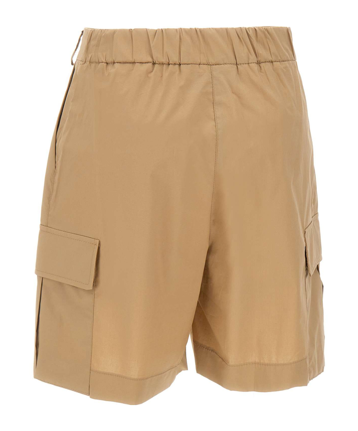 Kaos Pocketed Work Shorts In Gold