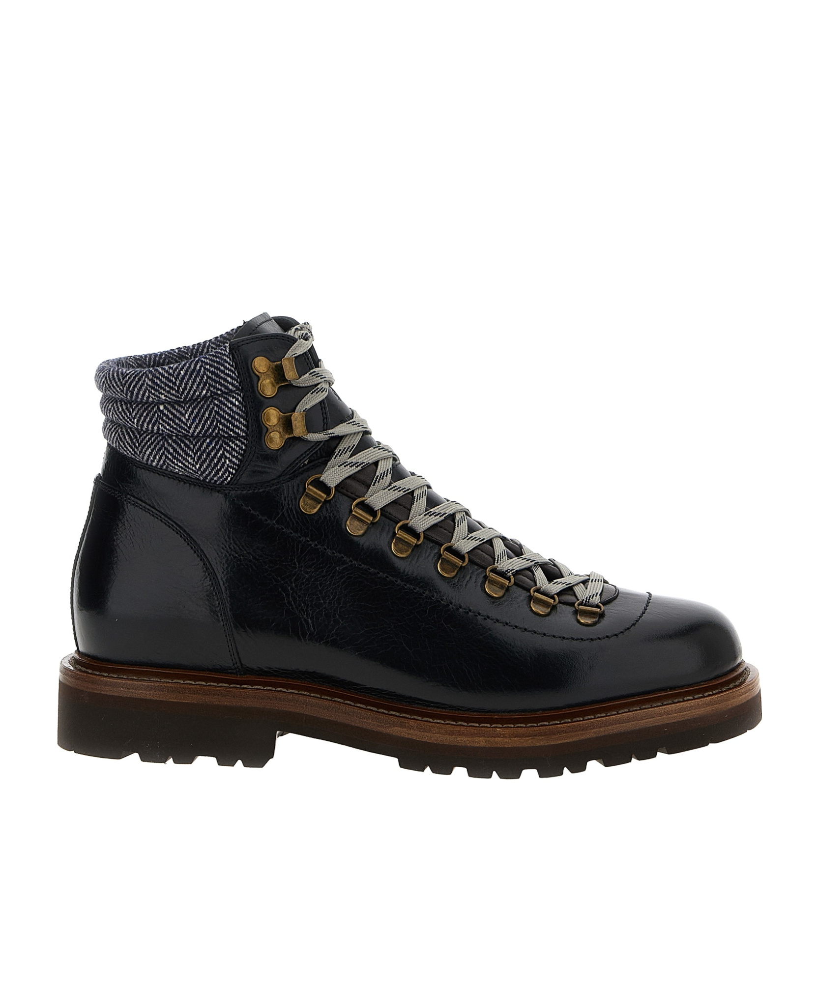 Brunello Cucinelli Mountain Boot Boots And Ankle Boots Black In Black