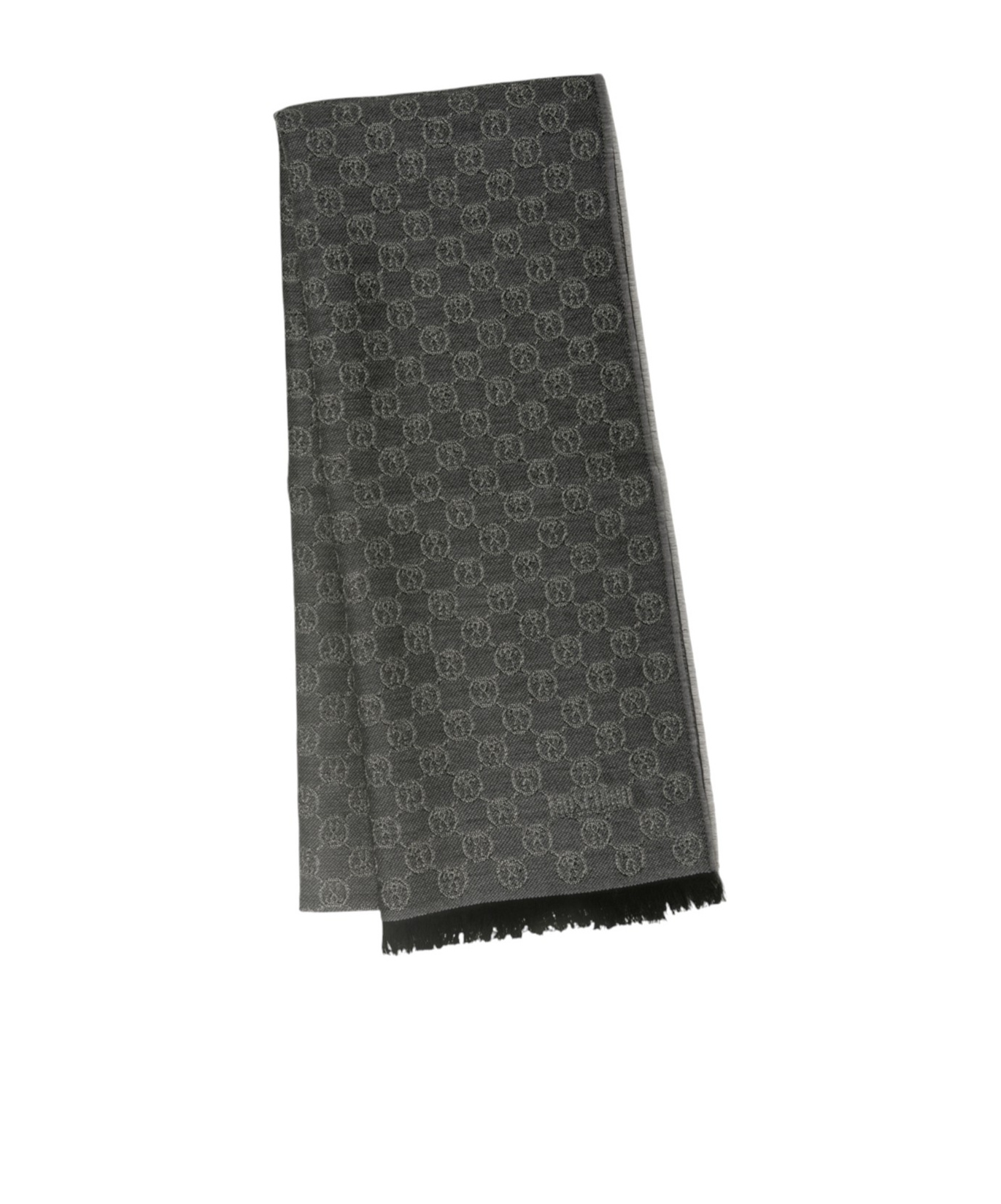 Moschino Pattern Scarf In Black