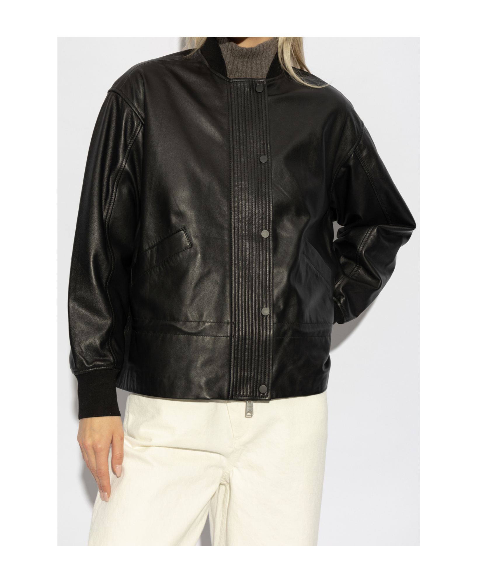 Shop Allsaints Sofi Jacket In Black