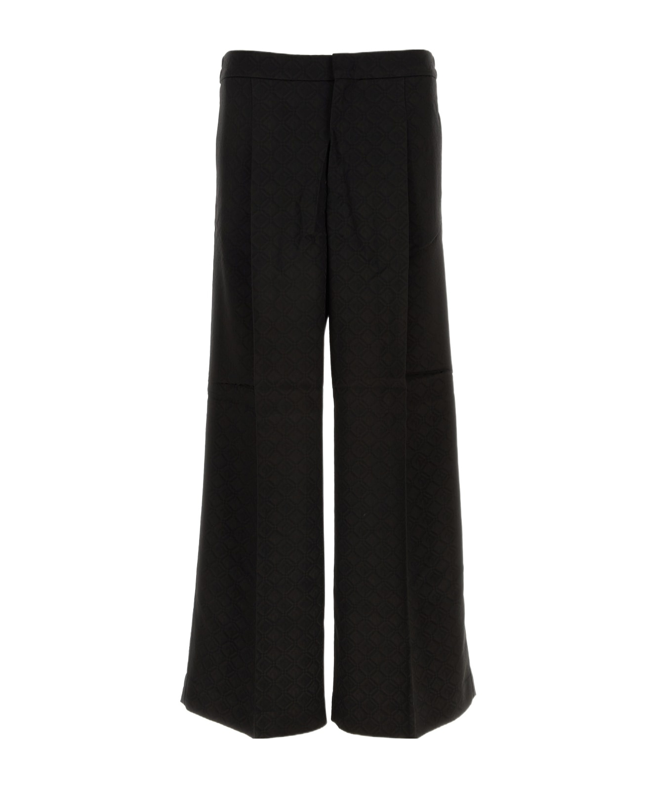 MARINE SERRE MOON DIAMANT-JACQUARD TROUSERS