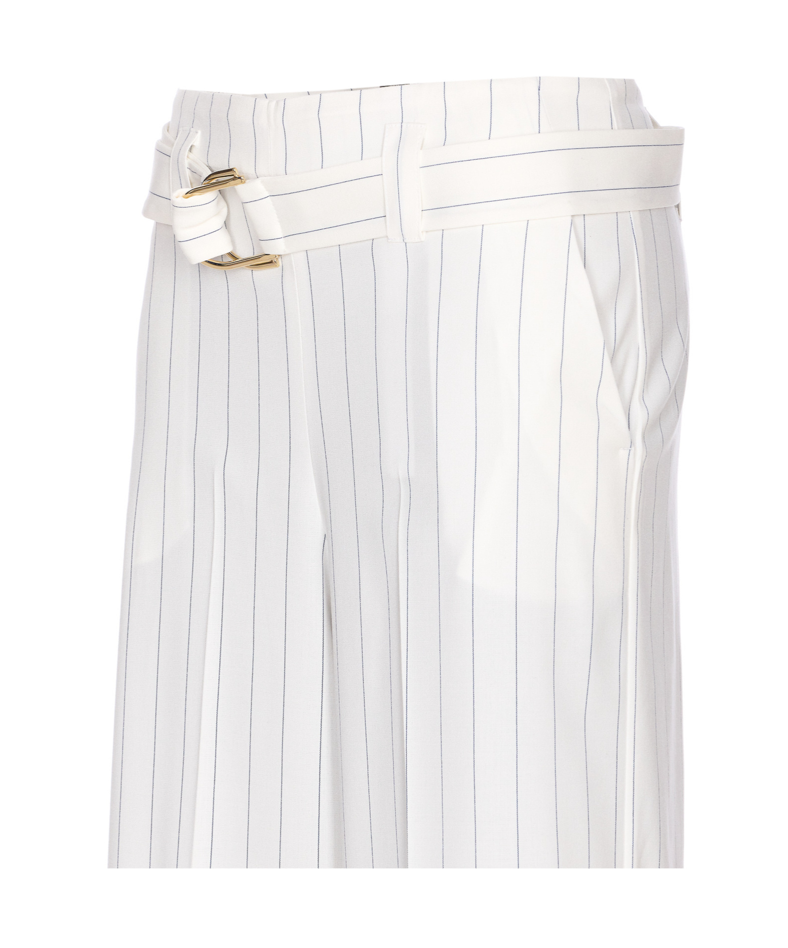 Liu •jo Liu Jo High Waisted Pinstripe Wide Leg Trousers