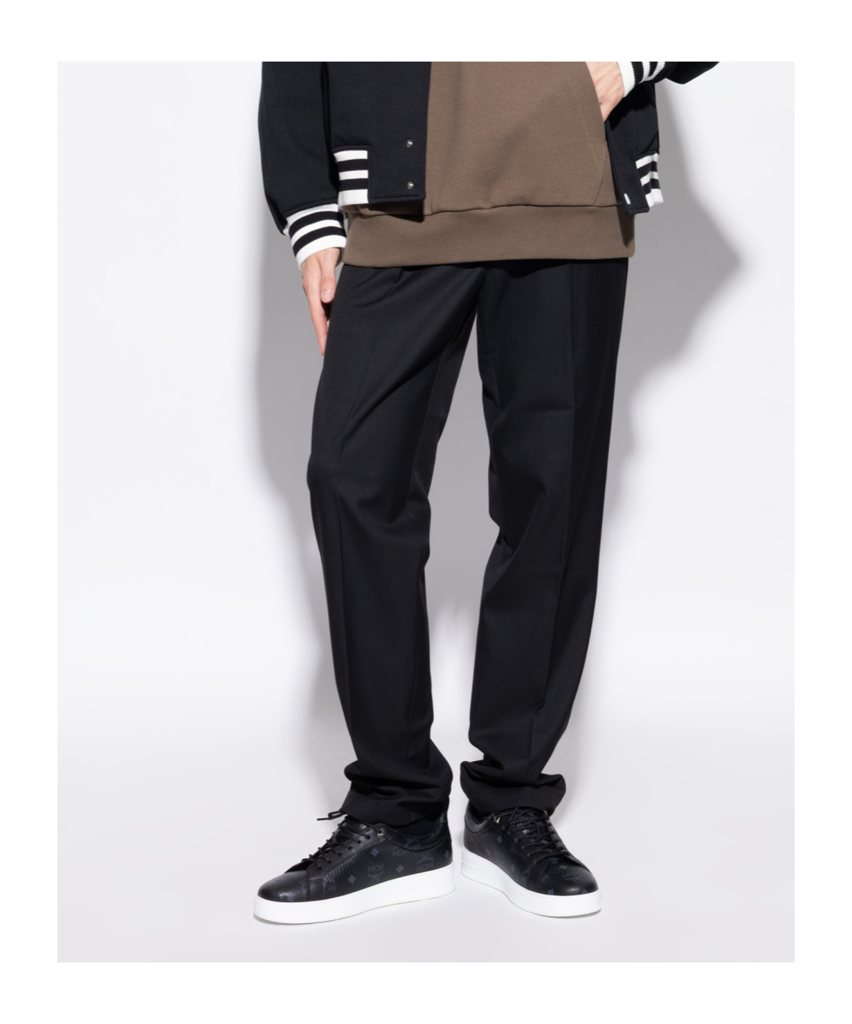 Mcm Sneakers Neo Terrain Lo In Visetos In Black