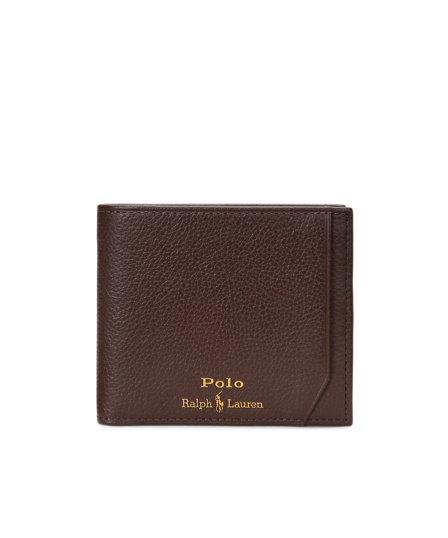 Polo Ralph Lauren Grain-textured Bi-fold Wallet