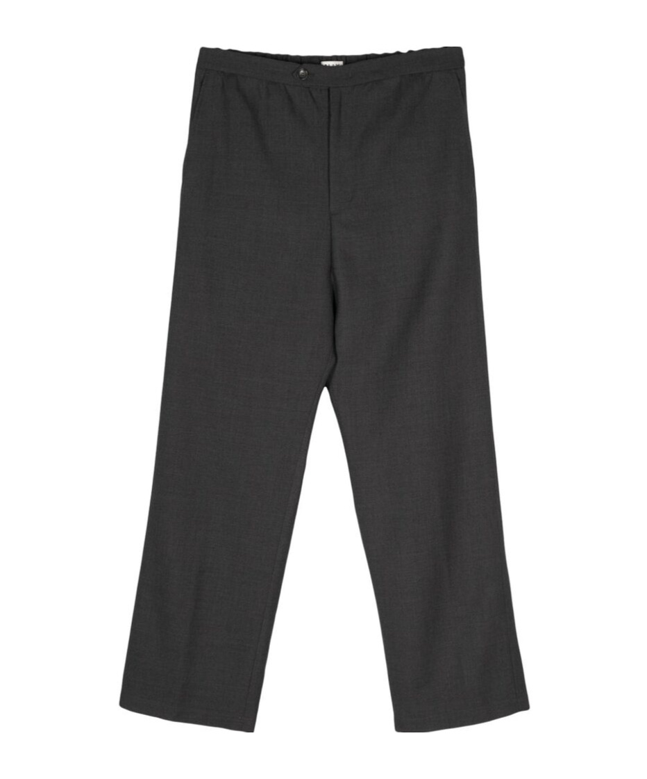 Bally Button Casual Pants In Black