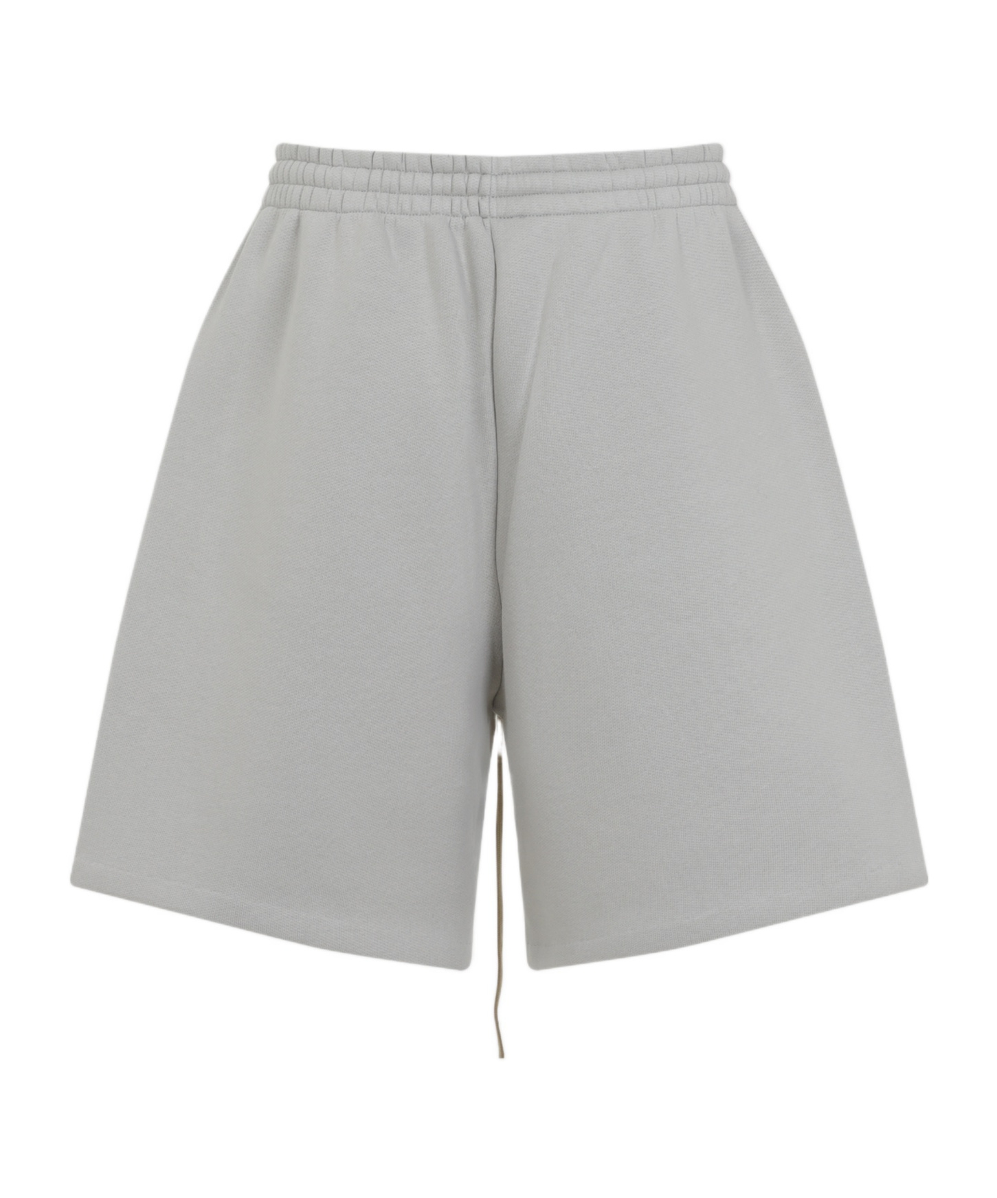 Fear Of God Drawstring Label Shorts In Gray