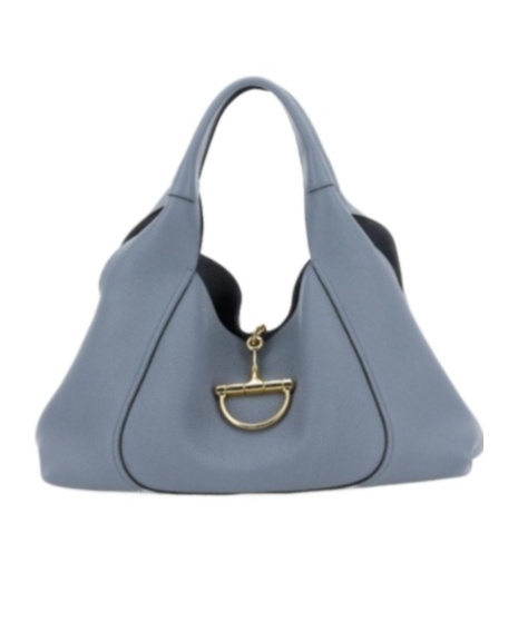 Gucci Softbit Maxi Shoulder Bag In Gray