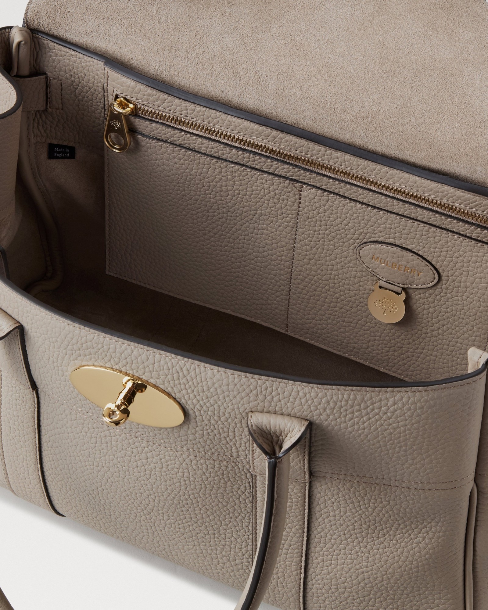 Mulberry Double Handle Tote Bag In Brown