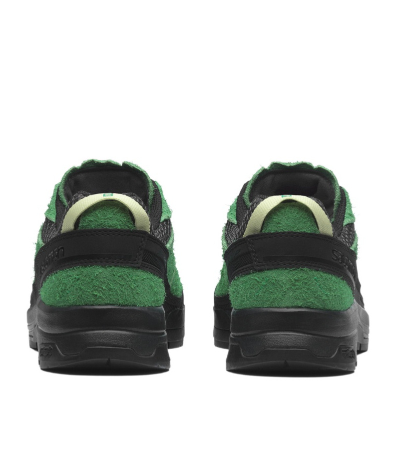 Salomon X-alp Suede Sneakers In Green