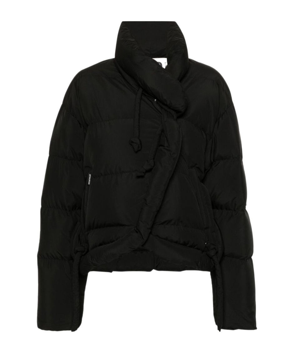 Ottolinger Asymmetric Short Down Jacket In Black