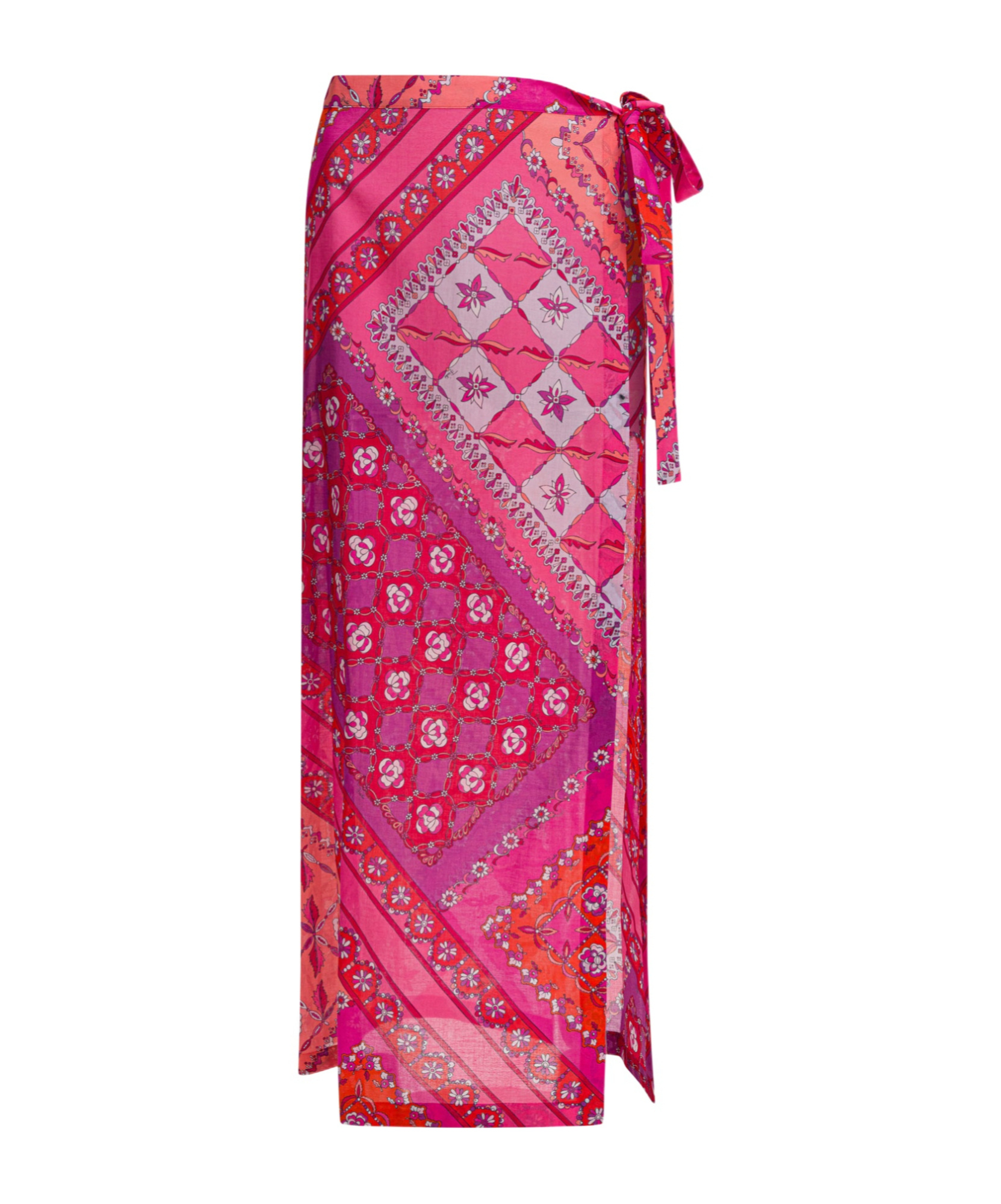Pucci Floral Wrap Maxi Skirts