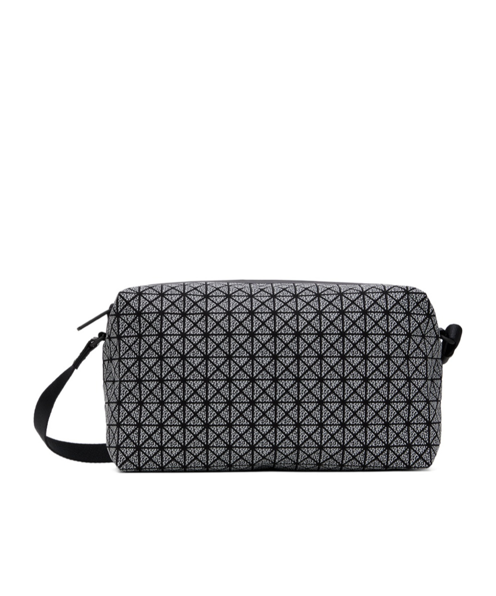 Bao Bao Issey Miyake Saddle Geometric Cross-body Bag In Black