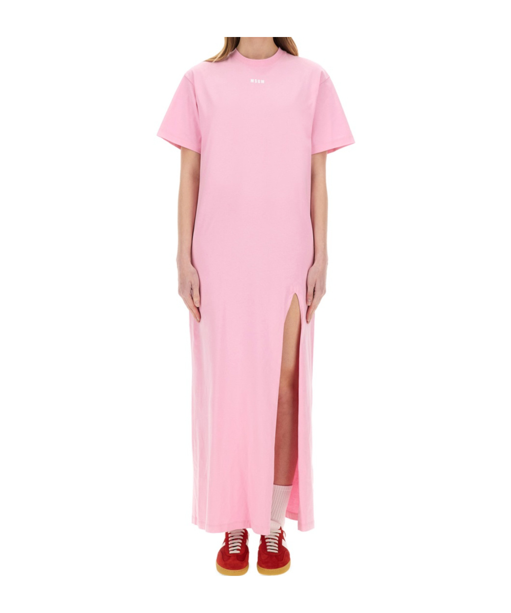 Msgm Bottega Veneta Silver-gold-brown Metal Sunglasses In Pink