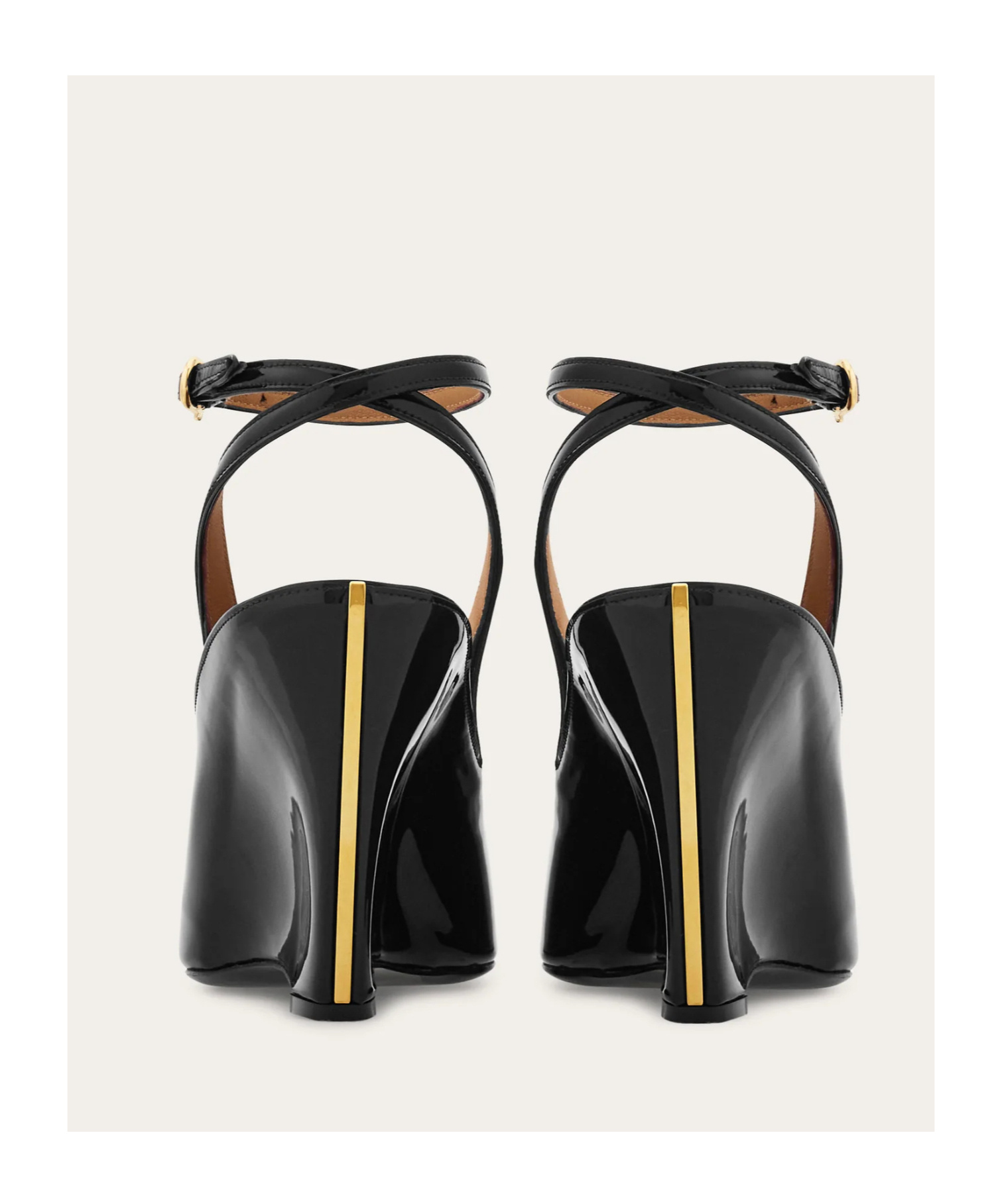 Ferragamo Wedge-heeled Platform Sandals In Black