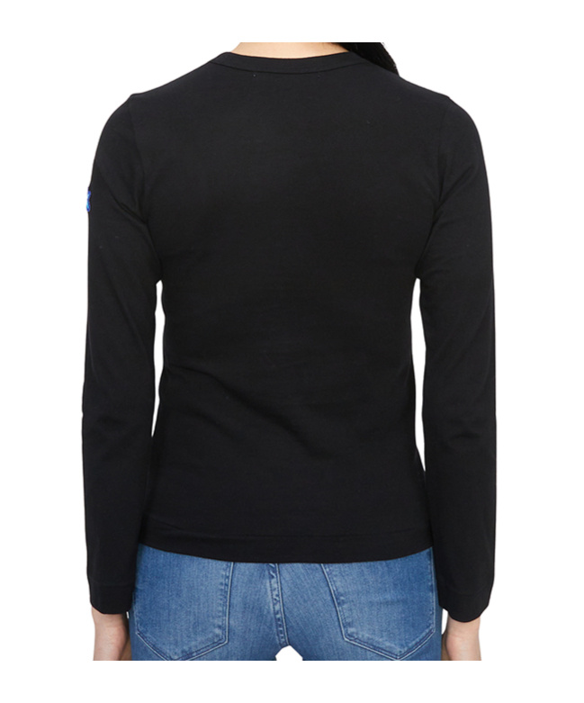 COMME DES GARÇONS LOGO-PATCH LONG-SLEEVE T-SHIRT