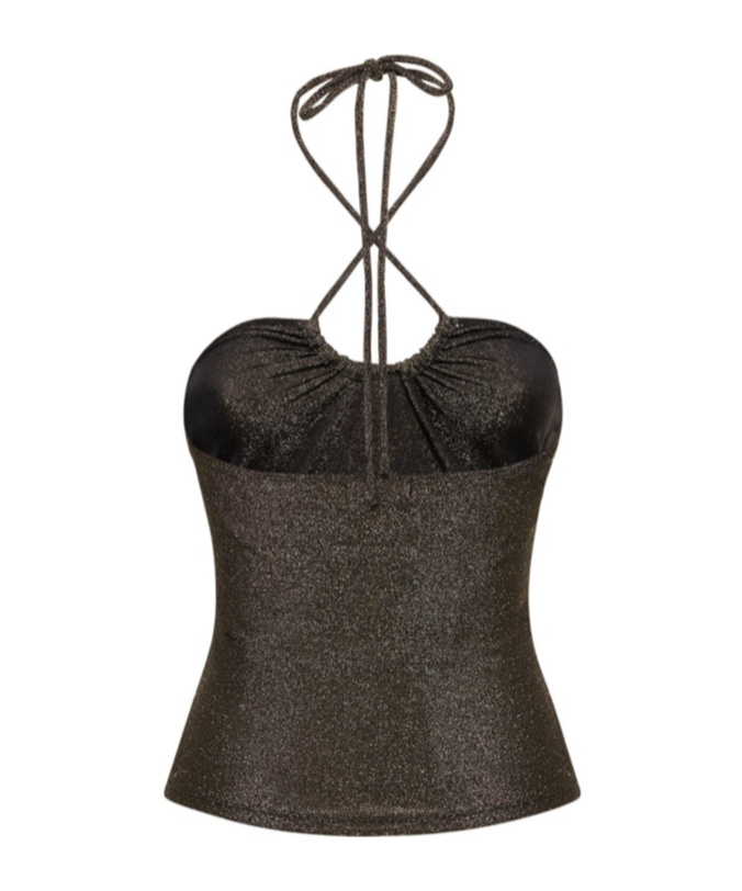 REFORMATION ANDERS HALTER NECK TOP