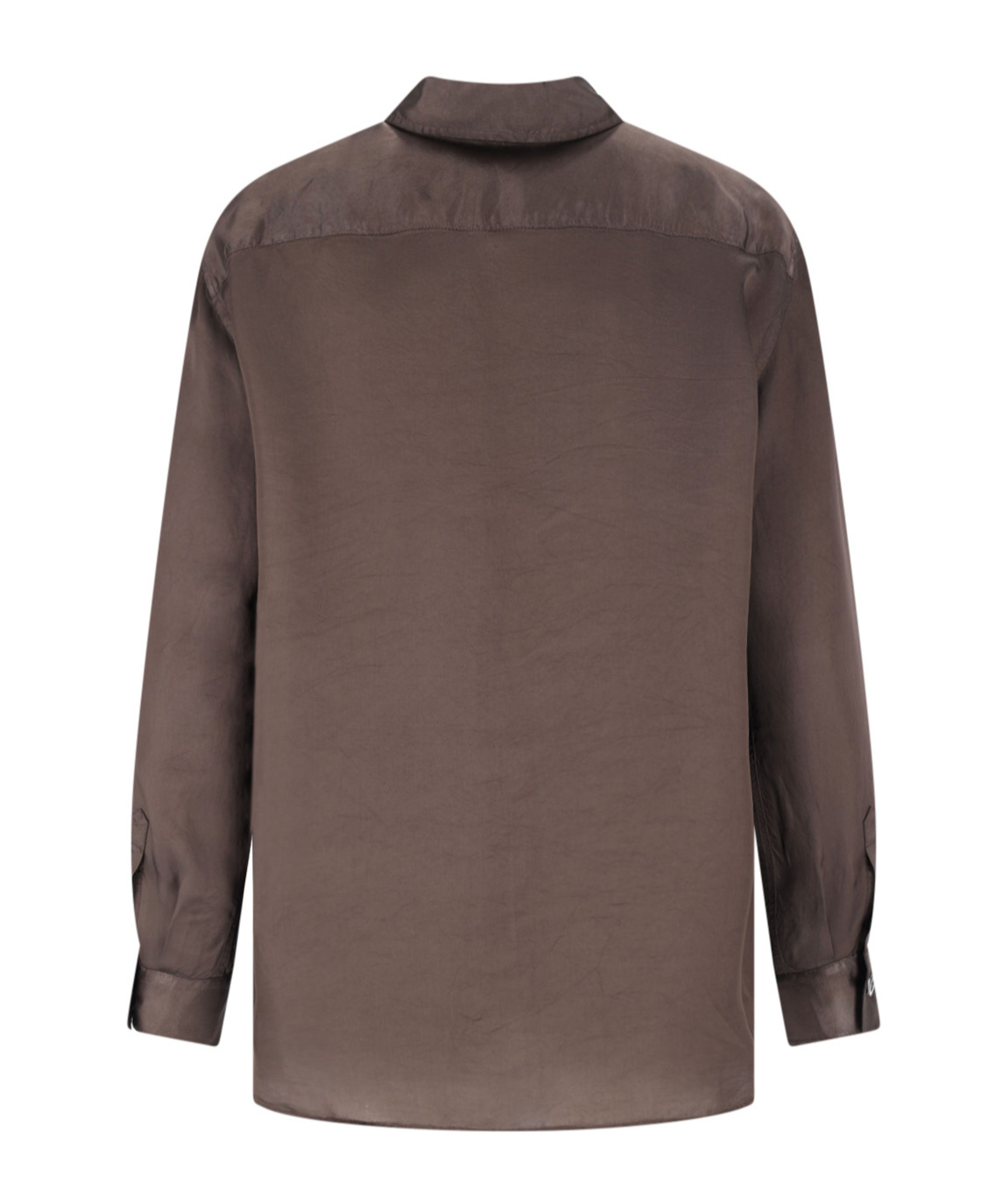 Aspesi Long Sleeve Shirt In Brown