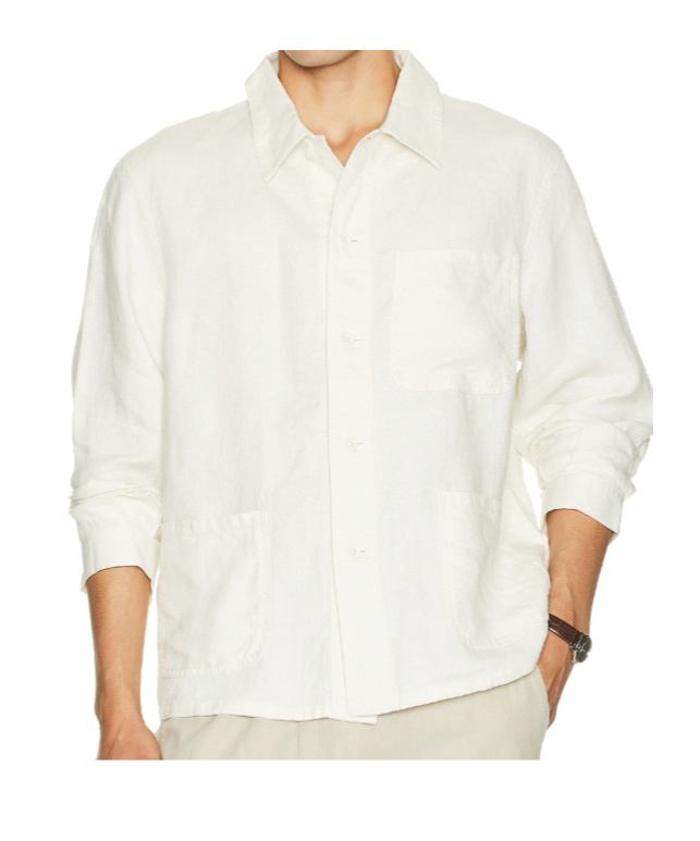 Polo Ralph Lauren Chore Jacket In White
