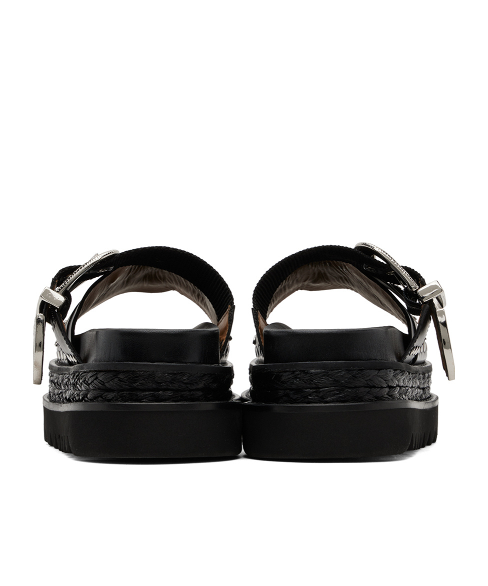 Toga Platform Platform Platform Slippers In Black