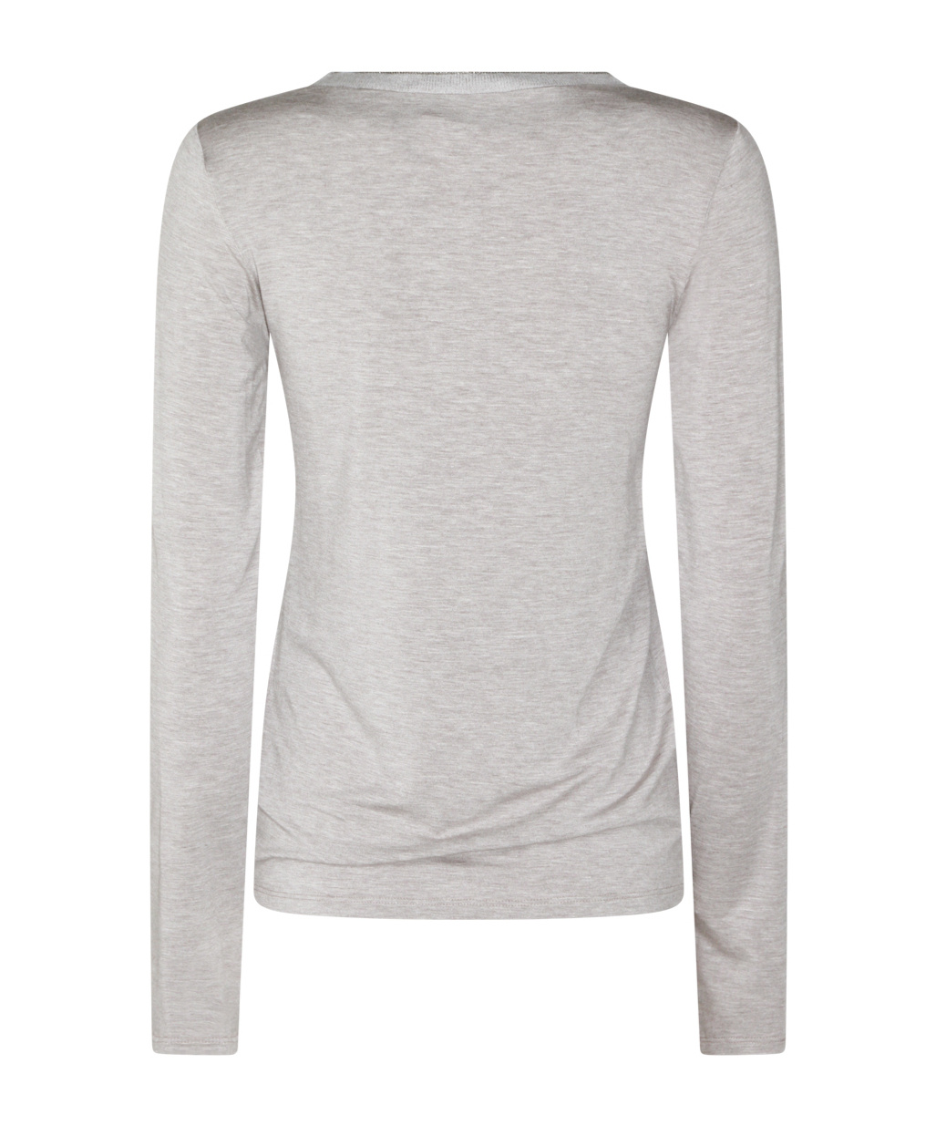 Antonelli Round Neck Long-sleeved T-shirt In Gray