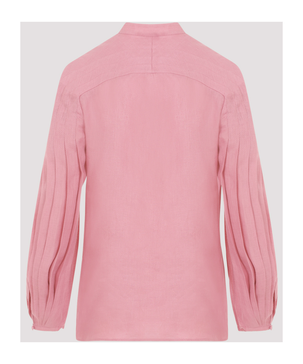 Gabriela Hearst Laetitia Blouse In Pink