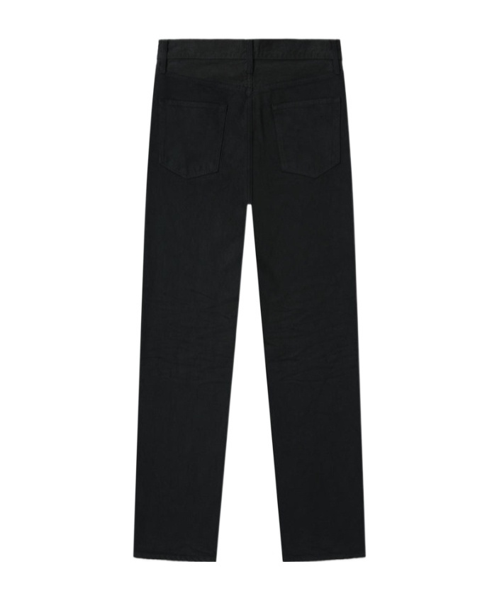 Fear Of God Rinsed-effect Jeans In Black