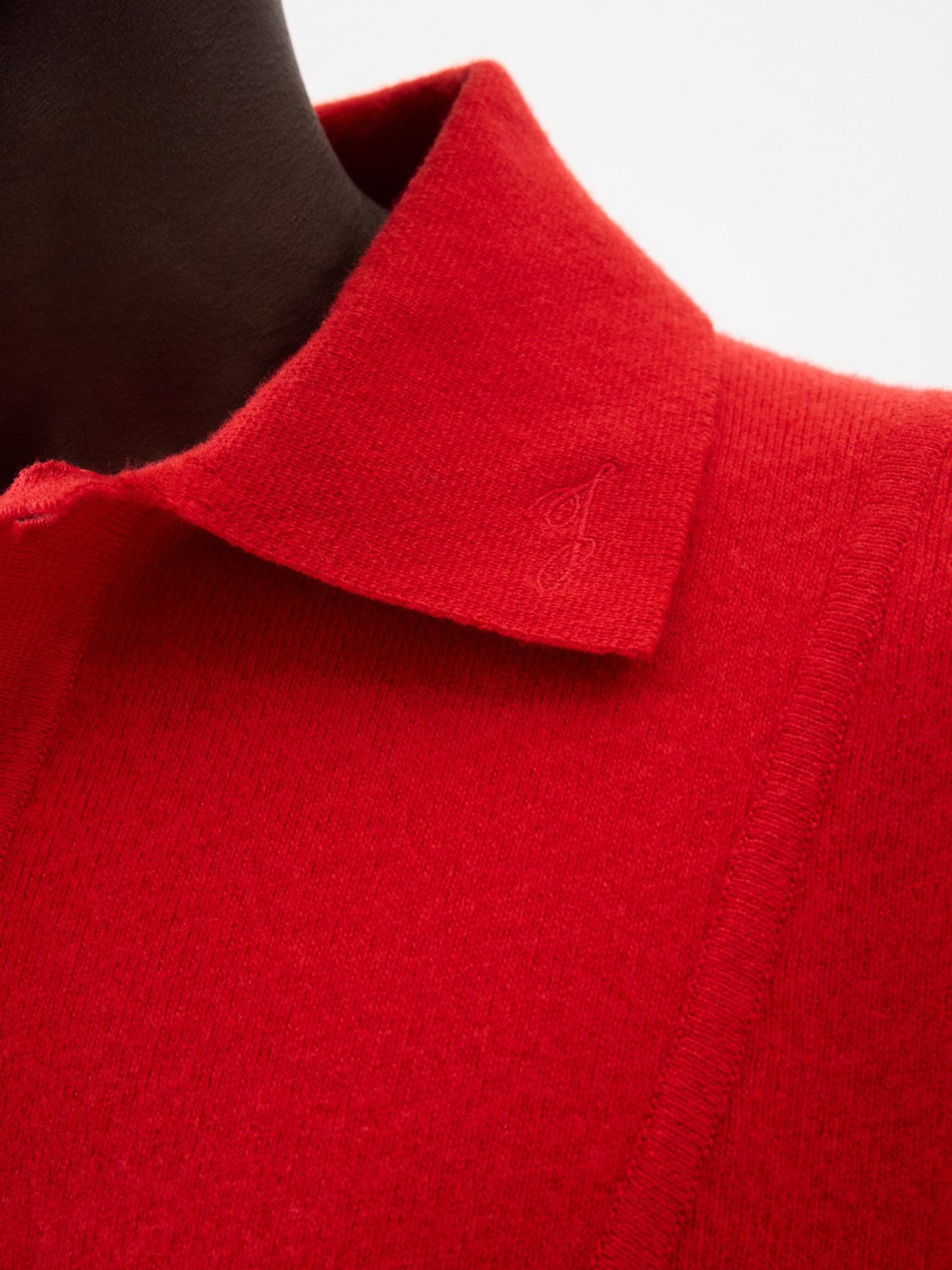 Jacquemus Pallone Wallace-style Sweater In Red