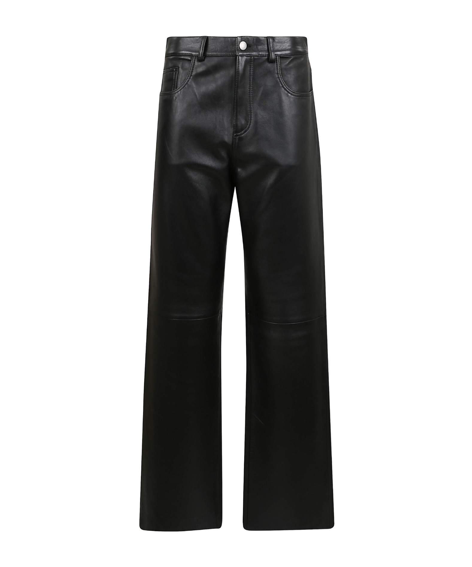 Haikure Leather Trousers In Black