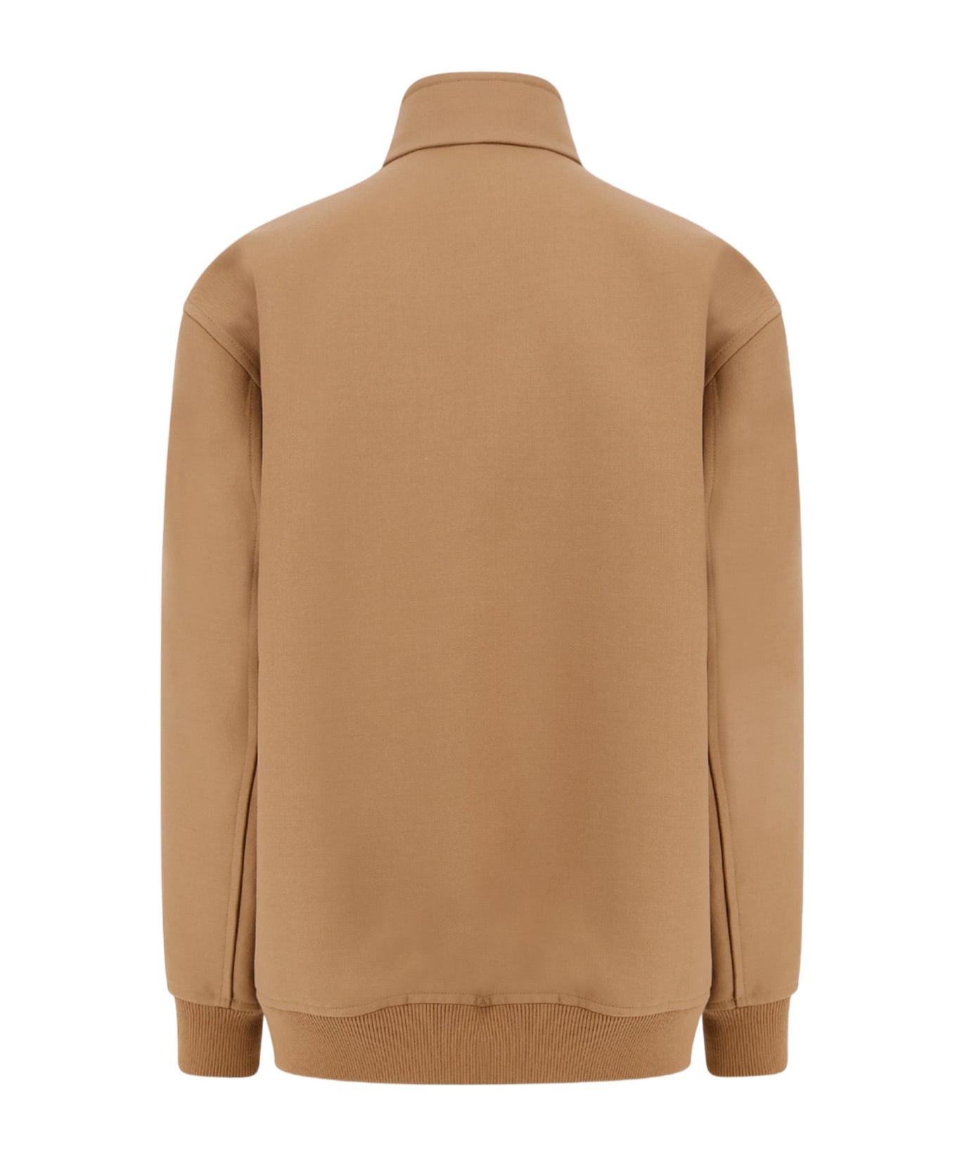 Gucci Wool Jacket Casual Jackets And Parka Brown In Nude