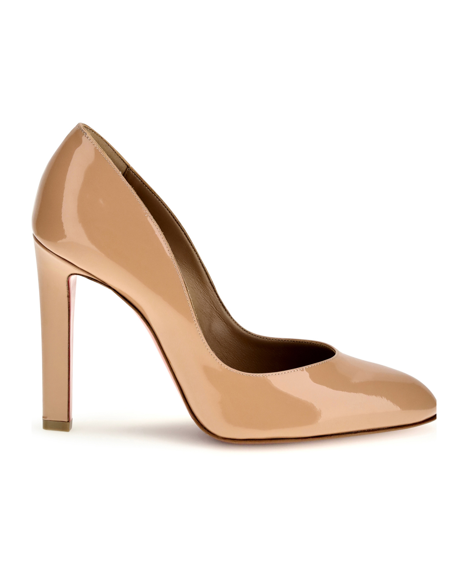 Christian Louboutin Pointed-toe High Heels In Brown