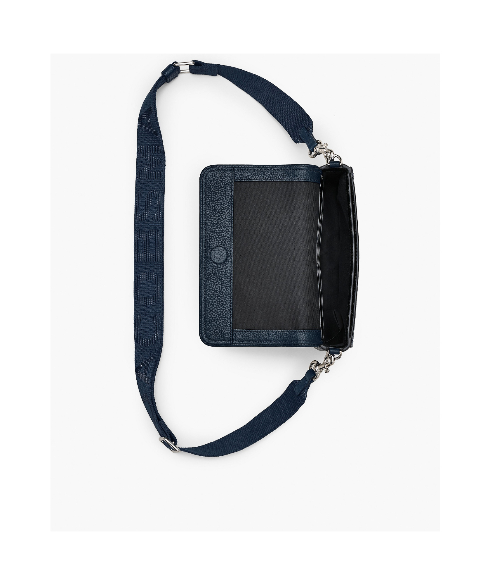 Marc Jacobs Womens Black The Mini Bag Leather Cross-body Bag In Black