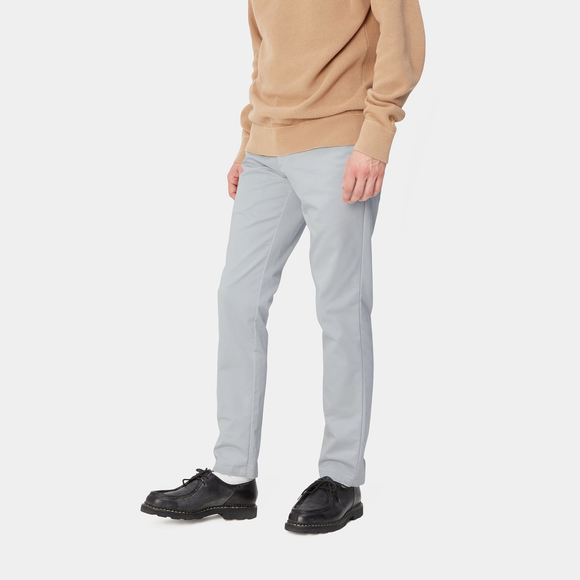 Carhartt Belt-loop Casual Pants In White