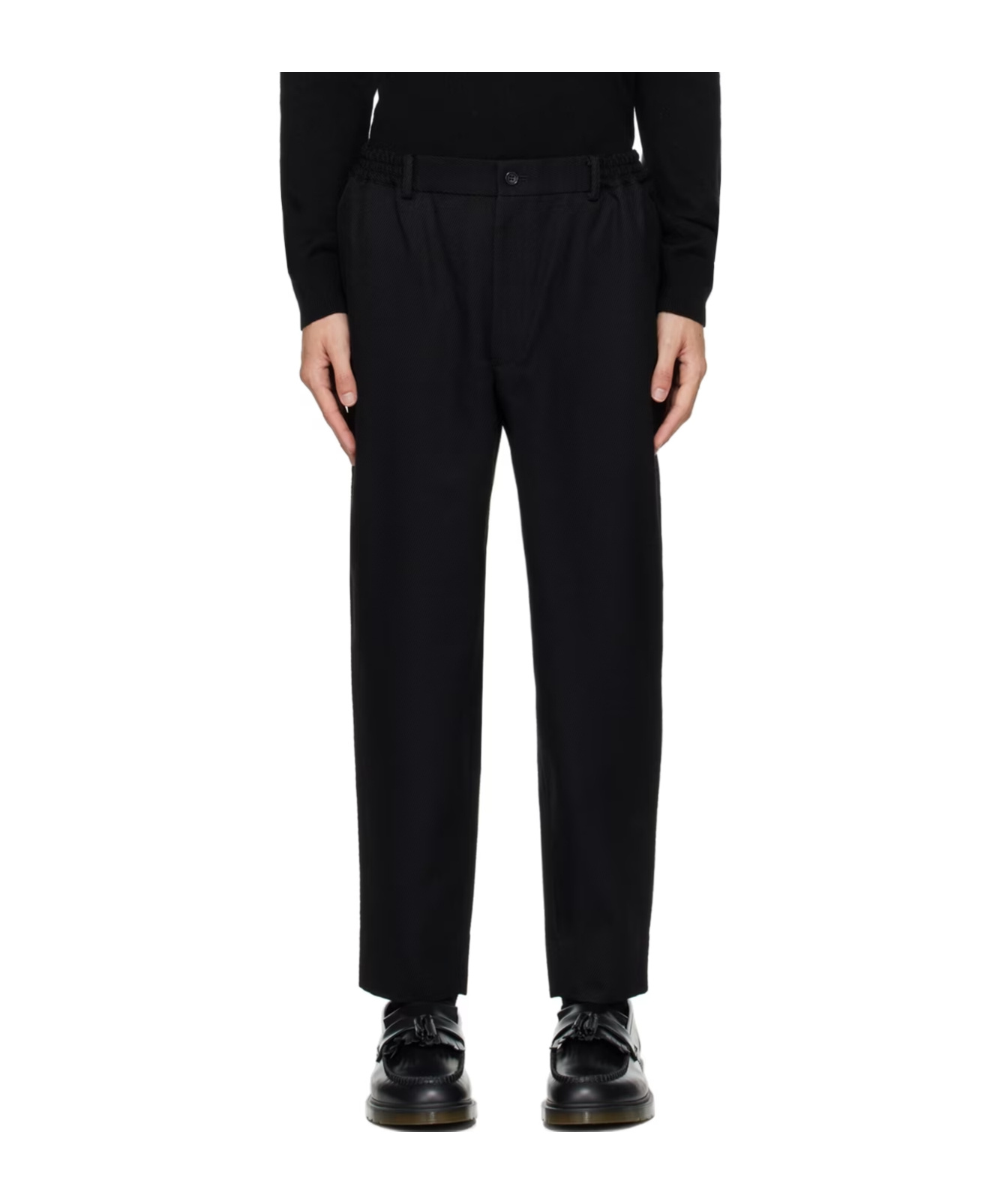 COMME DES GARÇONS BELT LOOPS SLACKS