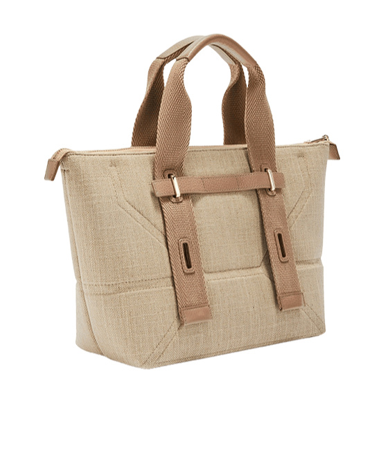 Furla Giove Edra M Tote Bag In Nude