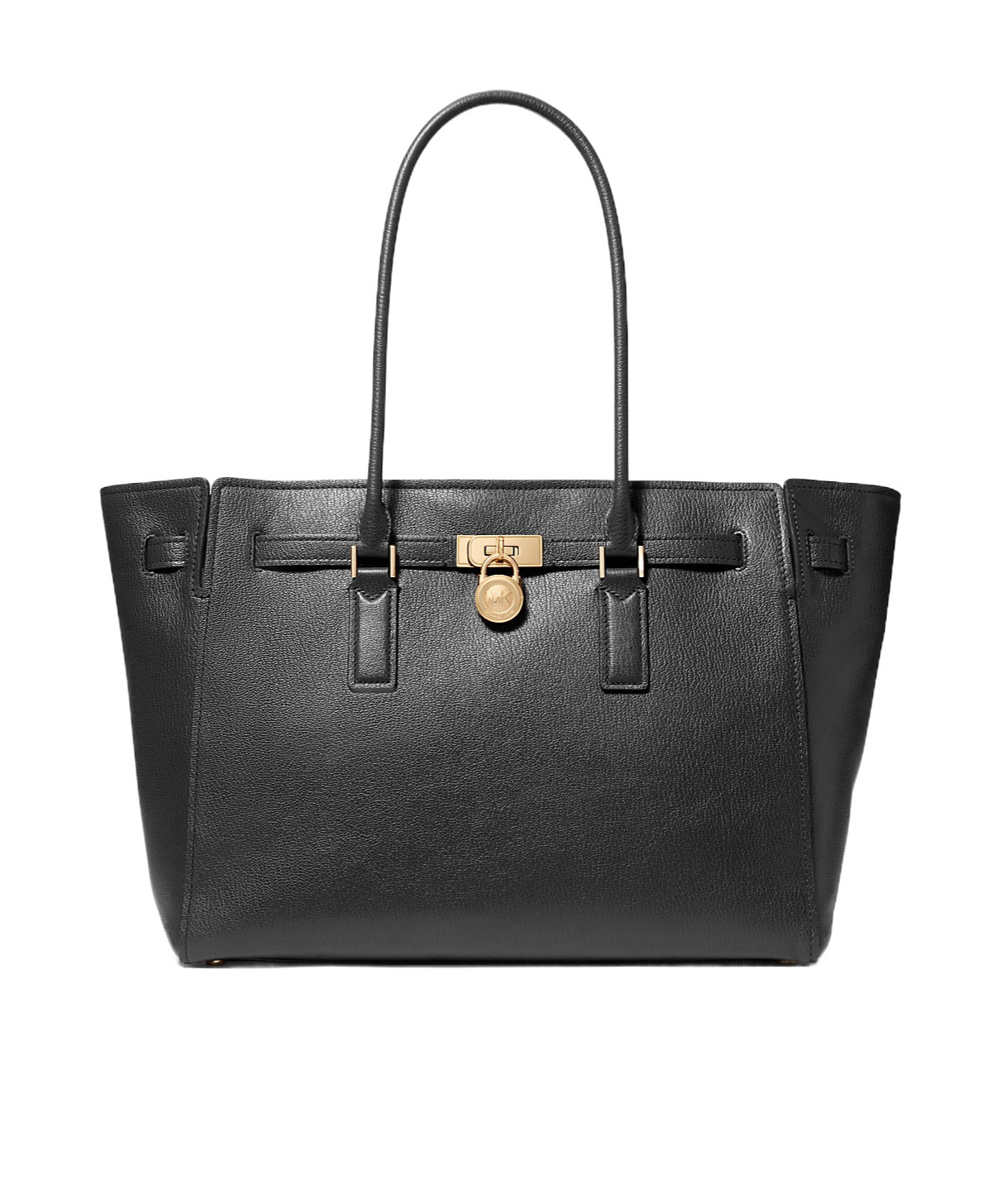Michael Kors Logo Tote Bag In Black