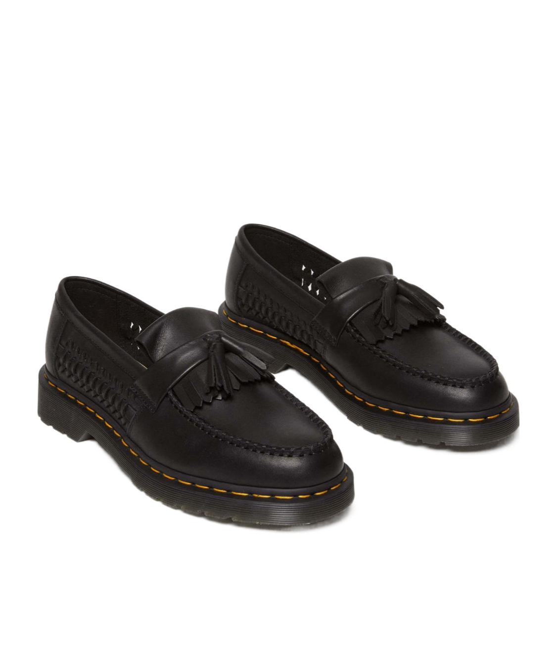 Dr. Martens' Adrian Leather Loafers In Black