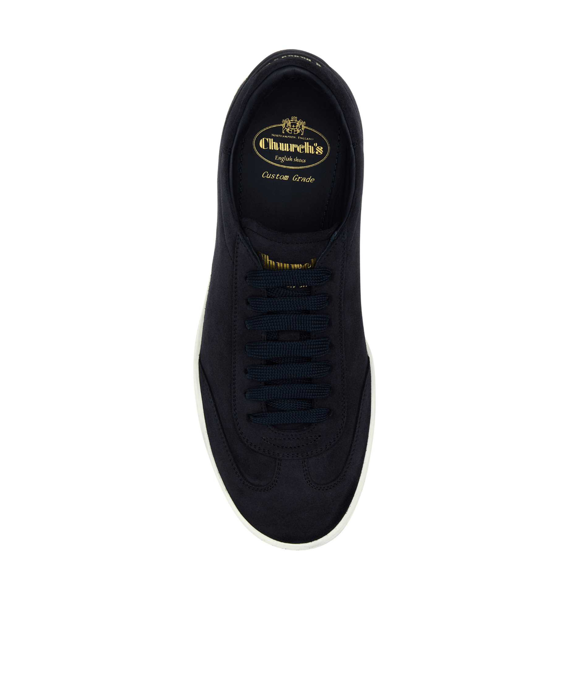 Shop Church's Round Toe Lace-up Sneakers In Black