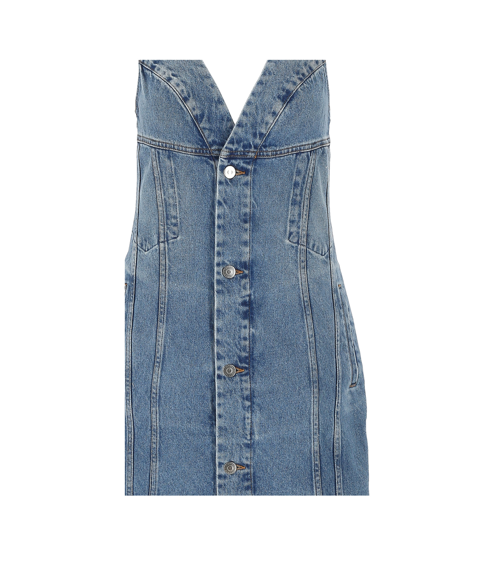 Stella Mccartney Sleeveless Dress In Blue