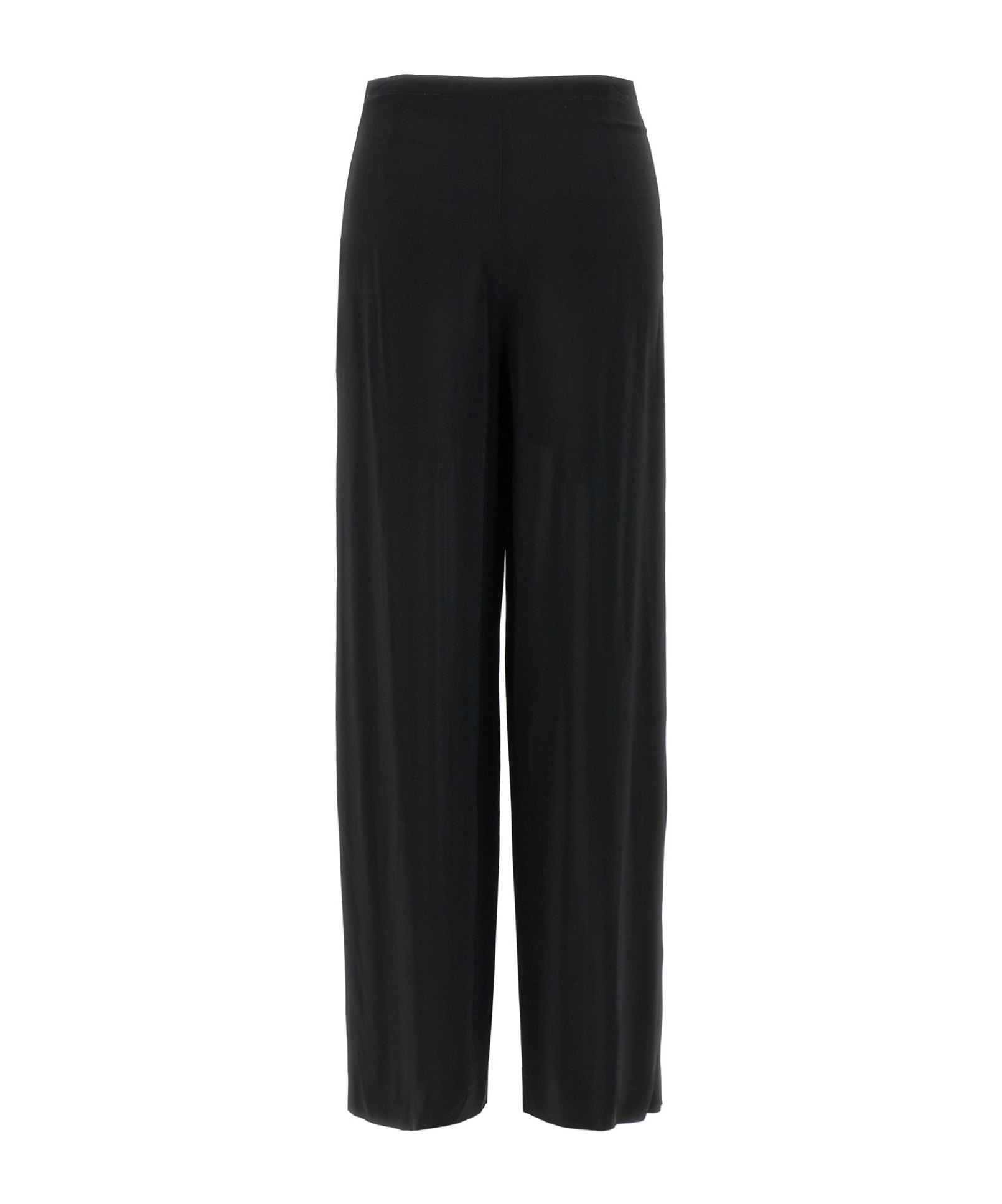 Shop Alberto Biani Pleat Pants In Black