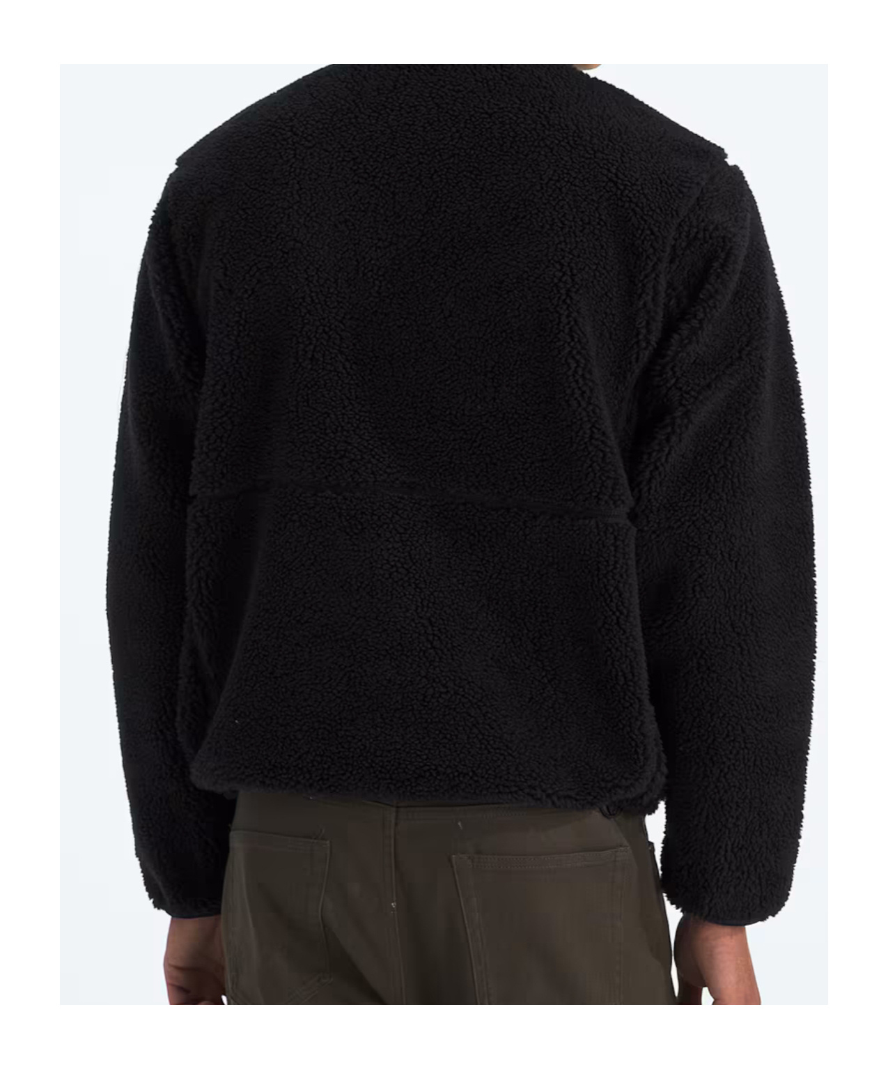 Shop The North Face Extreme Pile High Neck Jacket In Black