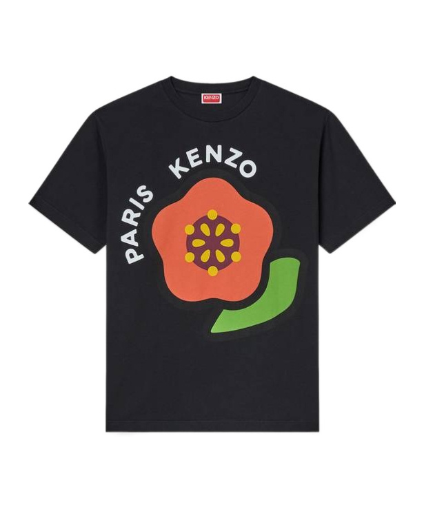 Kenzo Boke Flower T-shirt Clothing In Black