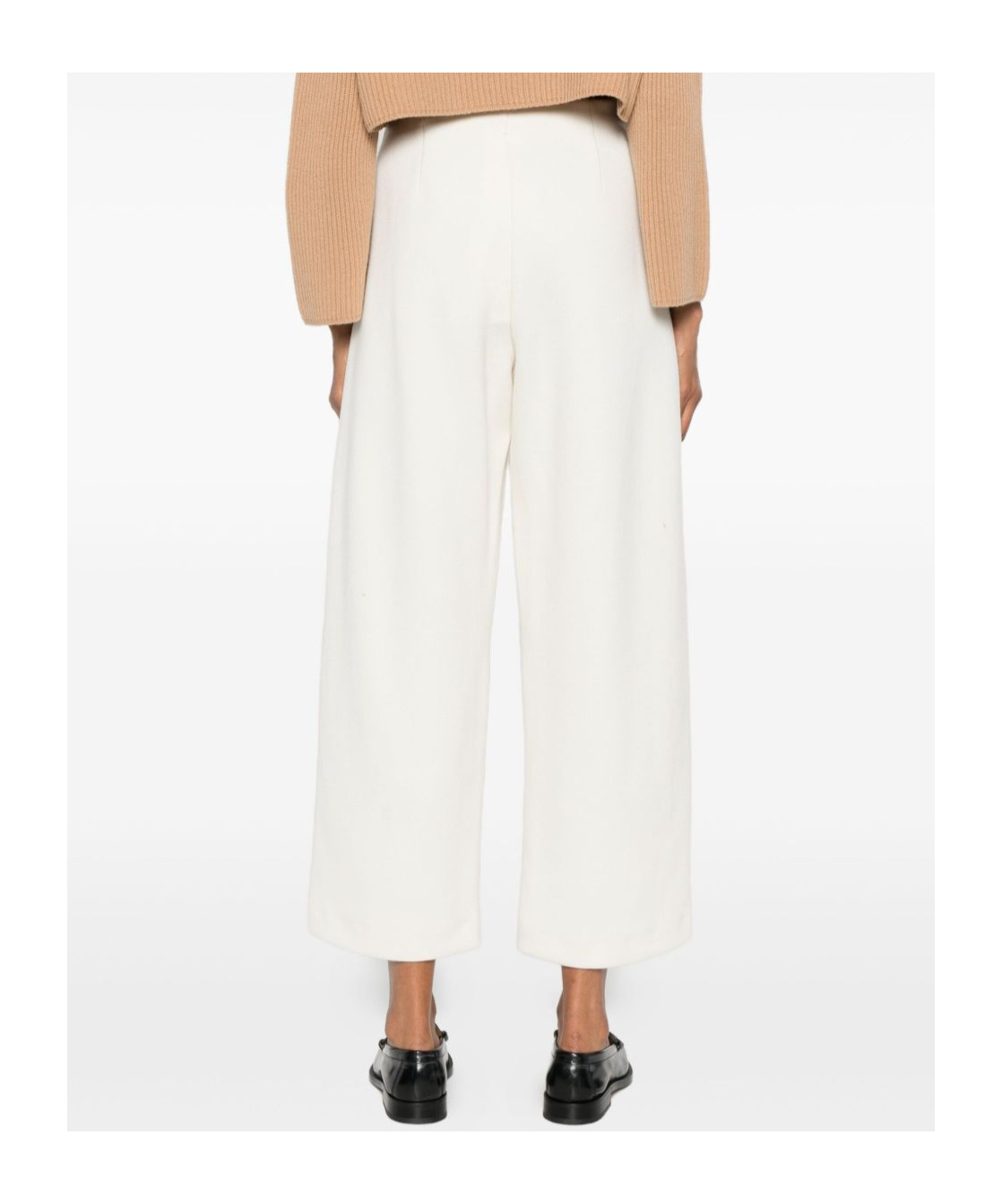 Max Mara Pocket Casual Pants In White