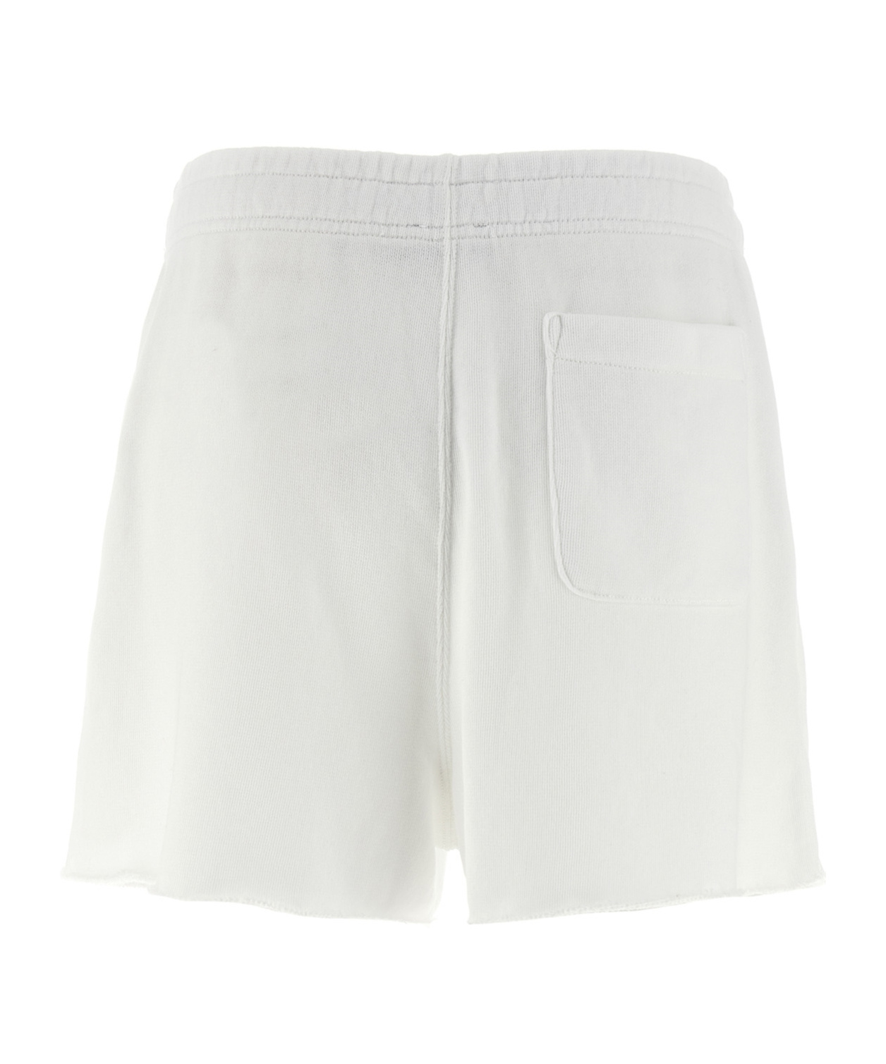 Polo Ralph Lauren Logo Embroidery Shorts Bermuda And Short White In White