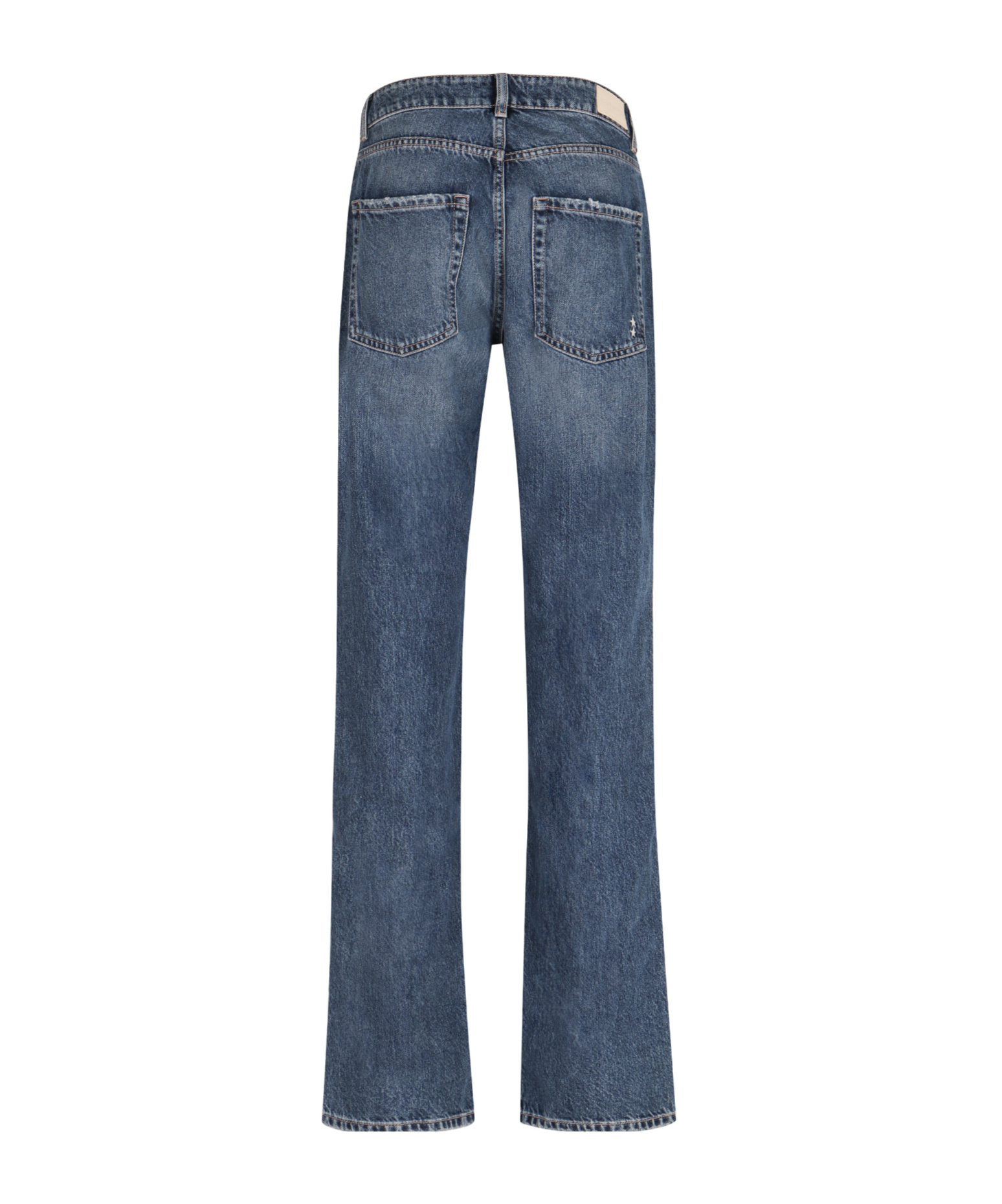 Icon Denim Iris Classic Straight Jeans In Blue