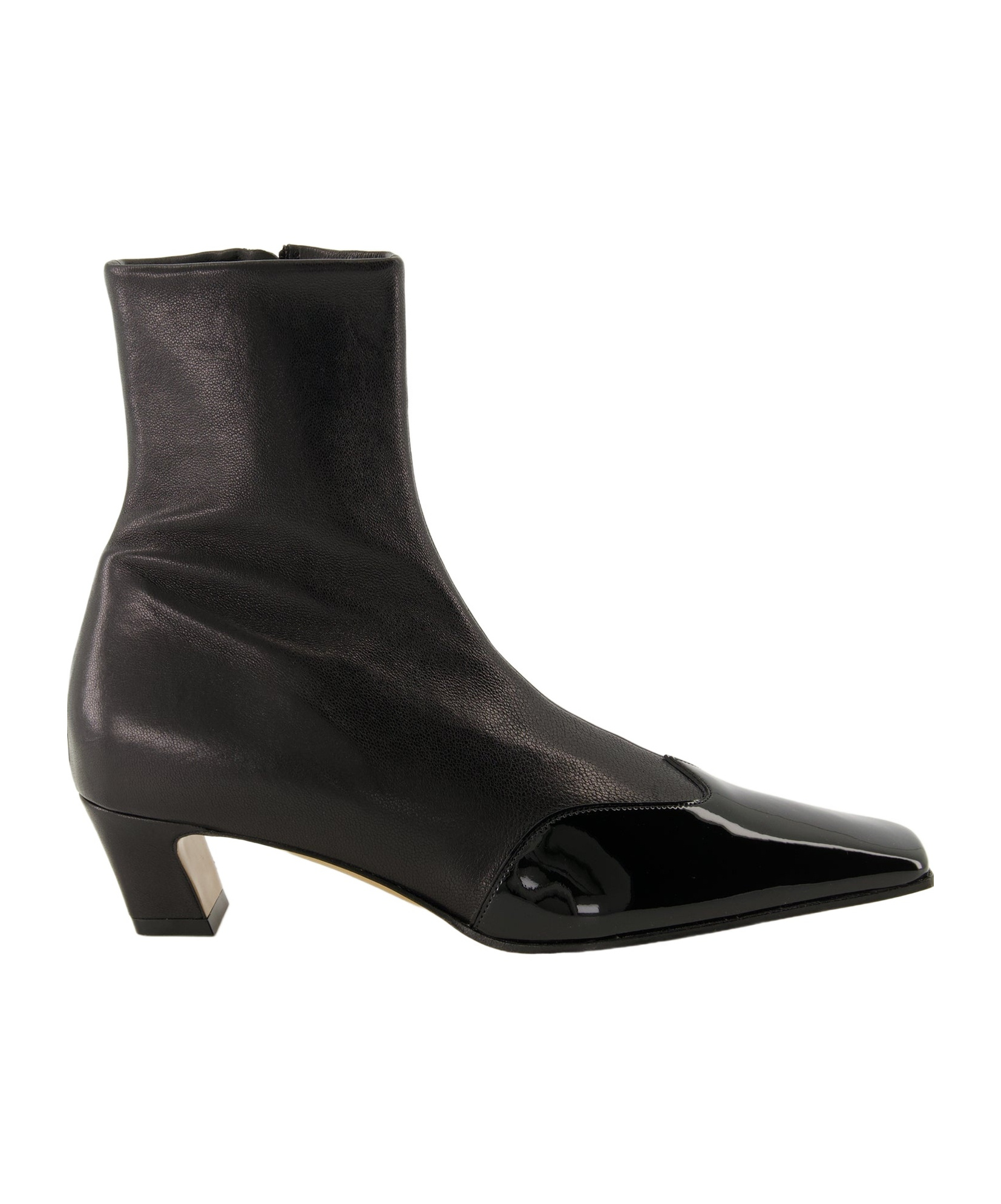 Khaite Nevada Ankle Boots In Black
