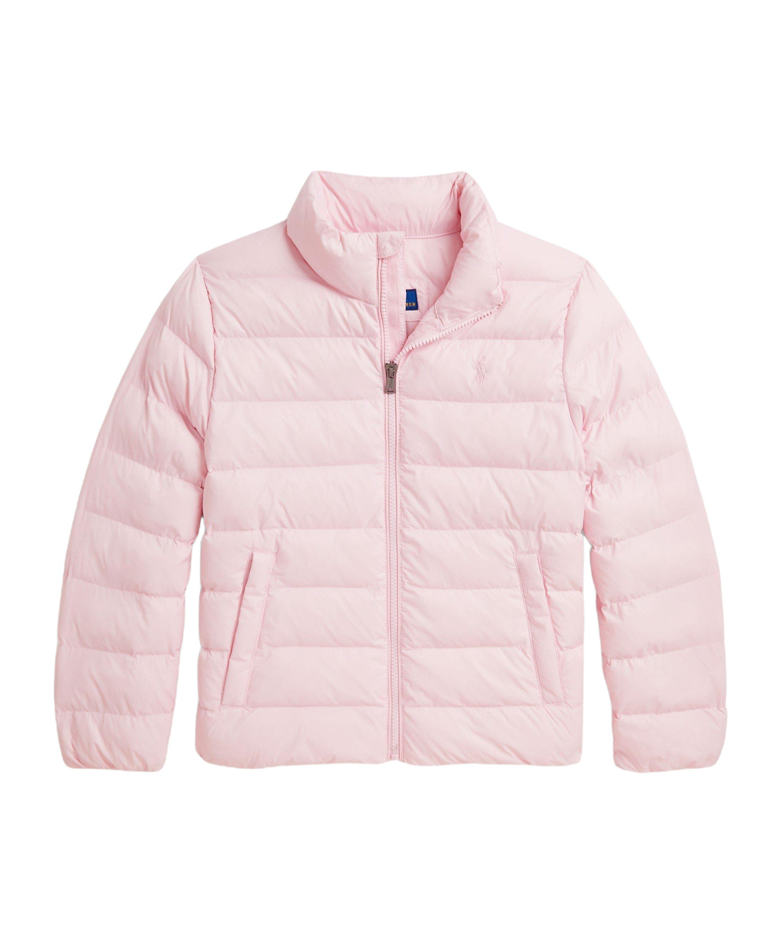 Polo Ralph Lauren Shortlength Cottonpadded Jacket In Pink