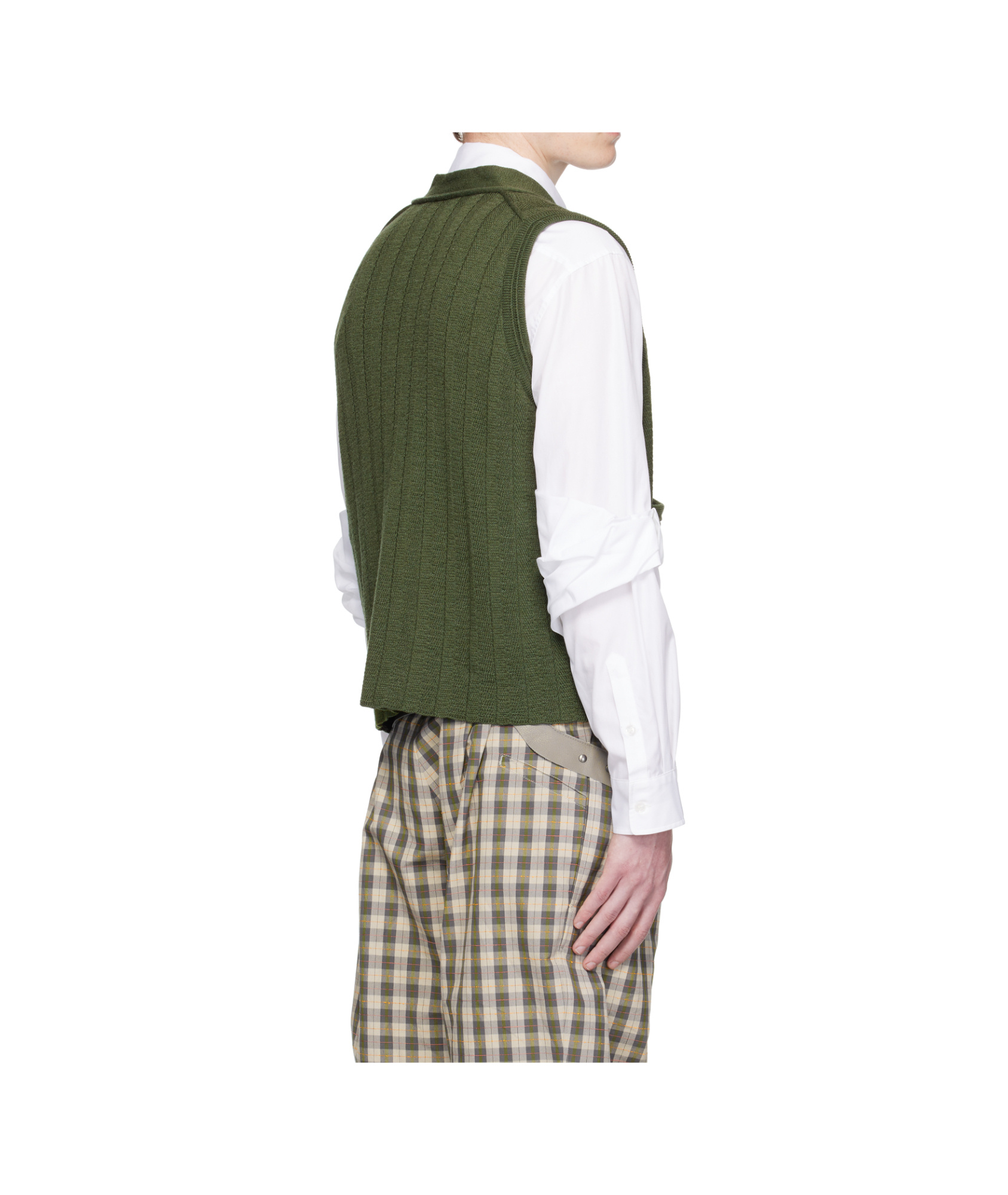 Kiko Kostadinov Striped Casual Pants In Multi